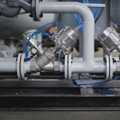 واحد نیتروژن PSA با طراحی نصب شده روی پایه برای نگهداری در اتمسفر اصلاح شده