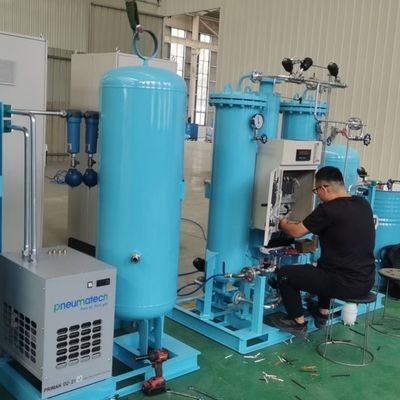 نصب آسان ماشین تولید اکسیژن PSA بدون روغن با گواهینامه ASME