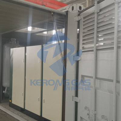 99.5٪ درجه انفجاری ماشین نیتروژن N2 کاملا اتوماتیک برای پاکسازی LNG