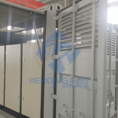 IP65 طرح اسکید نصب شده ماشین اتوماتیک نیتروژن N2 برای پودر مولیبدن