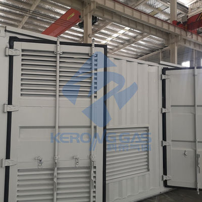 20فیت کانتینر 90 درصد خالص گیس تولید نیتروژن ماشین برای نفت و گاز