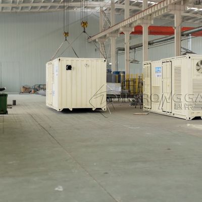 نیروگاه گاز نیتروژن 220 ولت 50 هرتز با کانتینر ISO