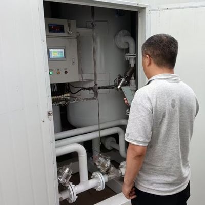 تولید اتوماتیک Psa ژنراتورهای گاز نیتروژن بسته در کانتینر نوع تلفن همراه