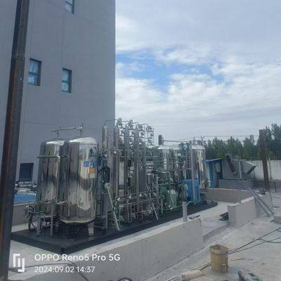 دستگاه بازیافت گازهای فاضلاب بازیافت در محل 800Nm3/Hr