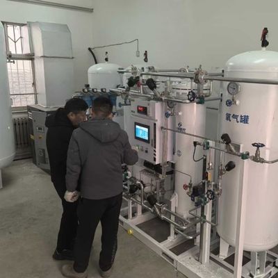 ژنراتور اکسیژن هوا فشرده PSA با ایستگاه پر کردن بطری