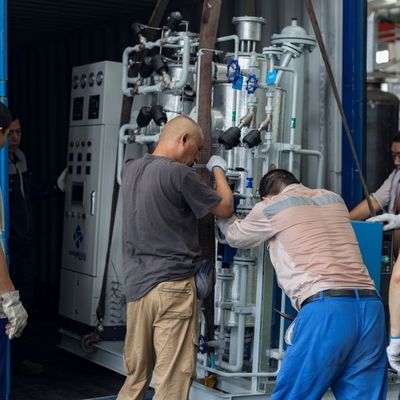 مدت عمر طولانی تضمین شده در محل پاک کننده گاز نیتروژن با گواهینامه CE