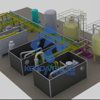 دستگاه ژنراتور اکسیژن کامپکت VPSA با مانیتور اکسیژن نصب آسان