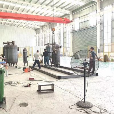 نصب آسان دستگاه بازیافت گاز ضایعات بازیافت با اندازه کامپکت