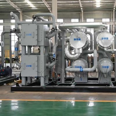 دستگاه خشک کردن گاز هیدروژن با فشار بالا 25 بار با مانیتور ایمنی