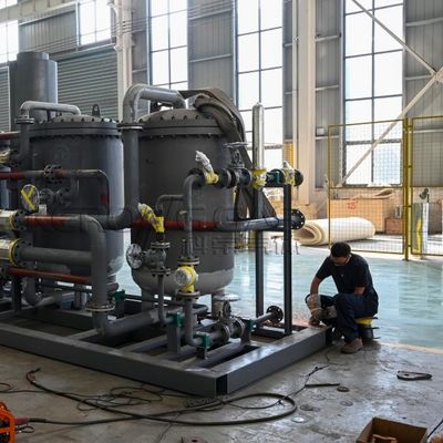 16 بار مصرف کم در محل کارخانه تولید کننده هوا نیتروژن برای برش لیزر